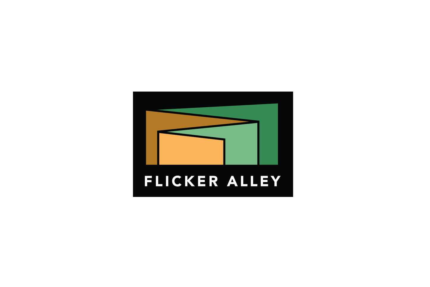 Flicker Alley Logo Enamel Pin