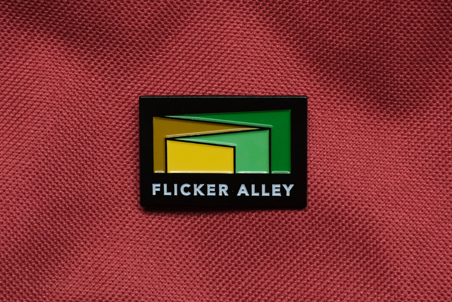 Flicker Alley Logo Enamel Pin