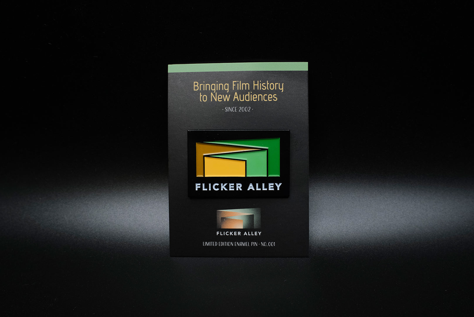 Flicker Alley Logo Enamel Pin