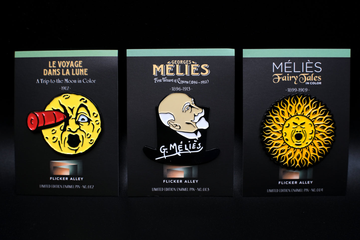 Georges Méliès Limited Edition Enamel Pins